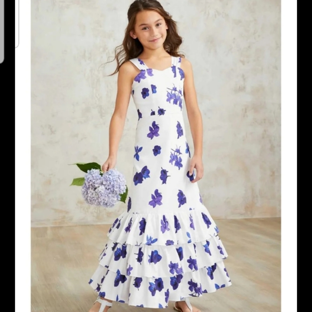 Chasing Fireflies Girls Dress Girls Sz 5 Purple